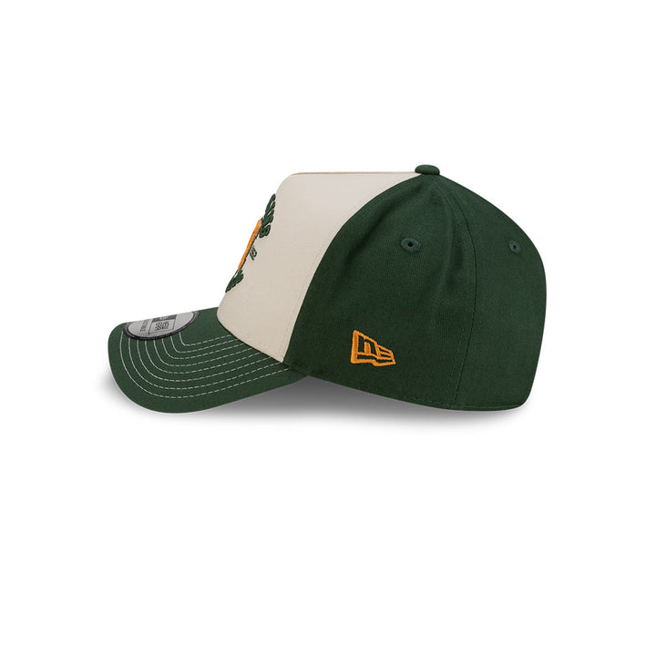 9FORTY E-Frame Stranger Things Hawkins High Cream Green Snapback