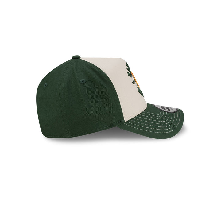9FORTY E-Frame Stranger Things Hawkins High Cream Green Snapback