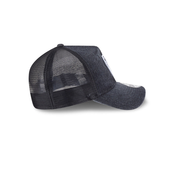 9FORTY A-Frame Trucker Las Vegas Raiders Washed Denim Black Snapback