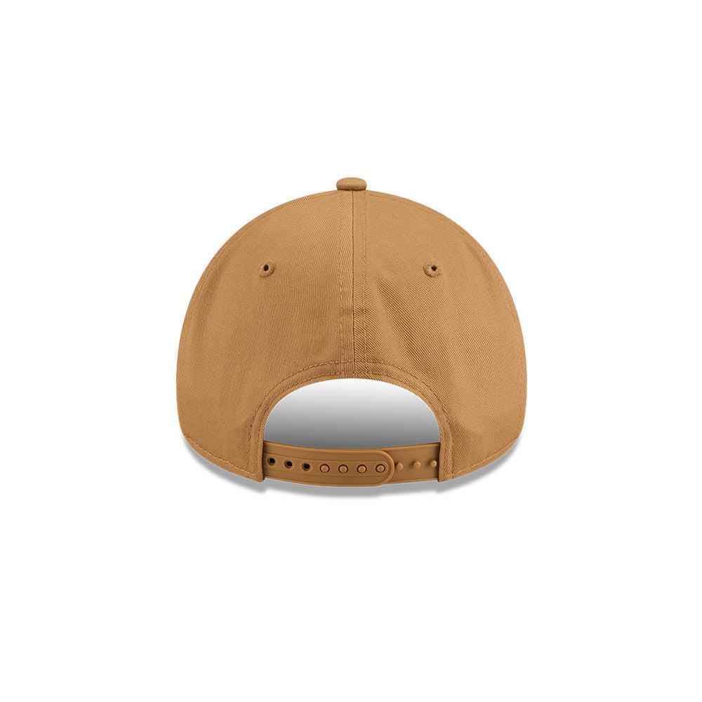 9FORTY A-Frame New York Yankees Double Logo Wheat Snapback