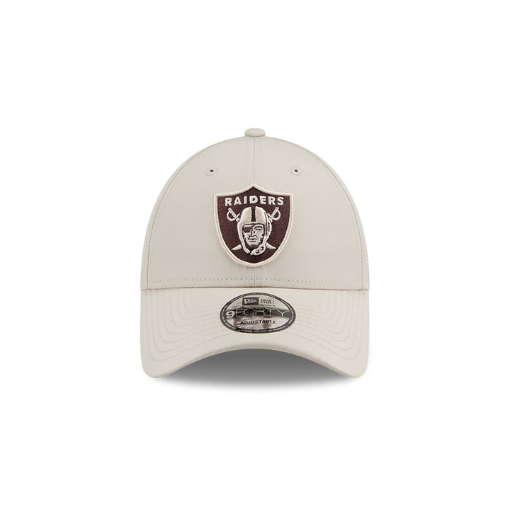 9FORTY Las Vegas Raiders Earthtone Stone Snapback