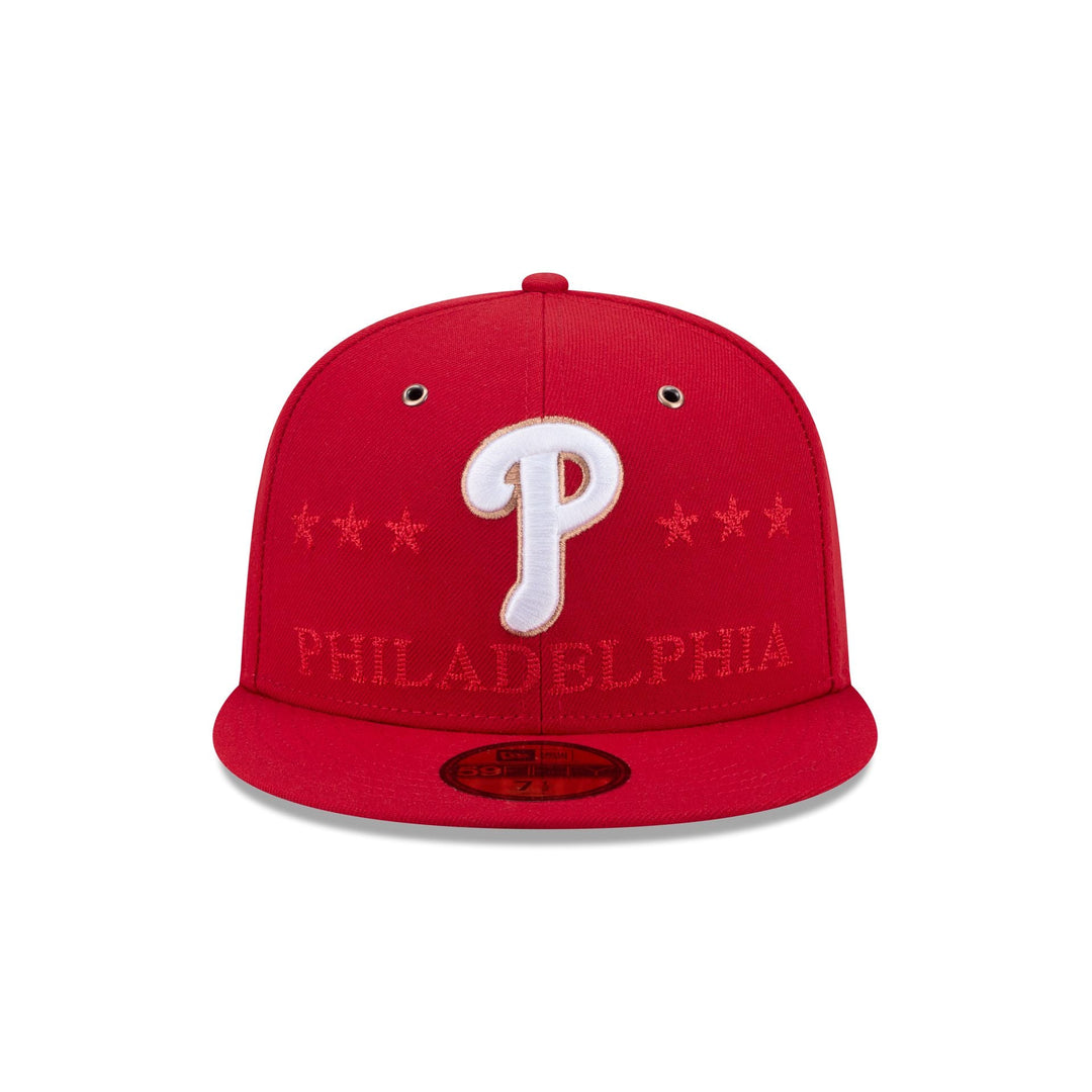 59FIFTY Philadelphia Phillies 2026 All-Star Game Scarlet Fitted