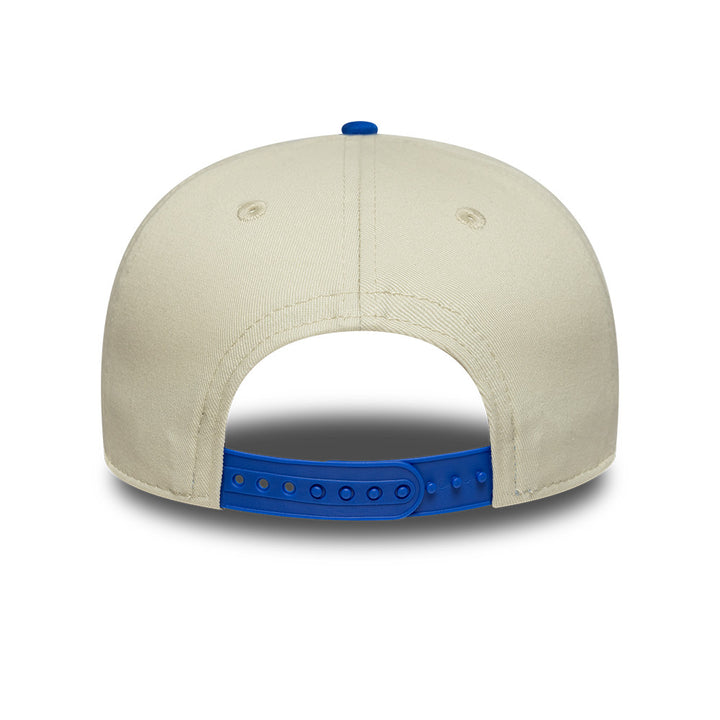 9SEVENTY Alpine Racing Contrast Visor Ivory Stretch Snapback