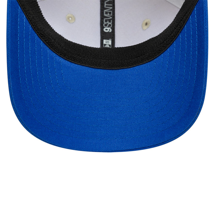 9SEVENTY Alpine Racing Contrast Visor Ivory Stretch Snapback