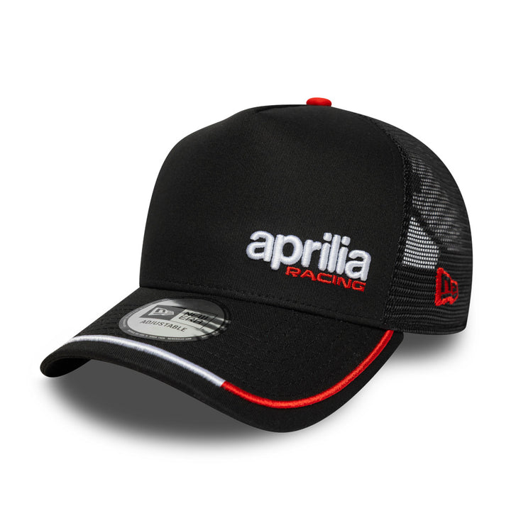 9FORTY E-Frame Trucker Aprilia Racing Flawless Black Snapback