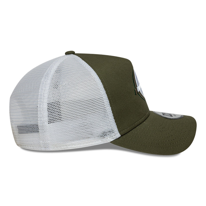 9FORTY Trucker TGR Haas F1 Team Seasonal New Olive Snapback