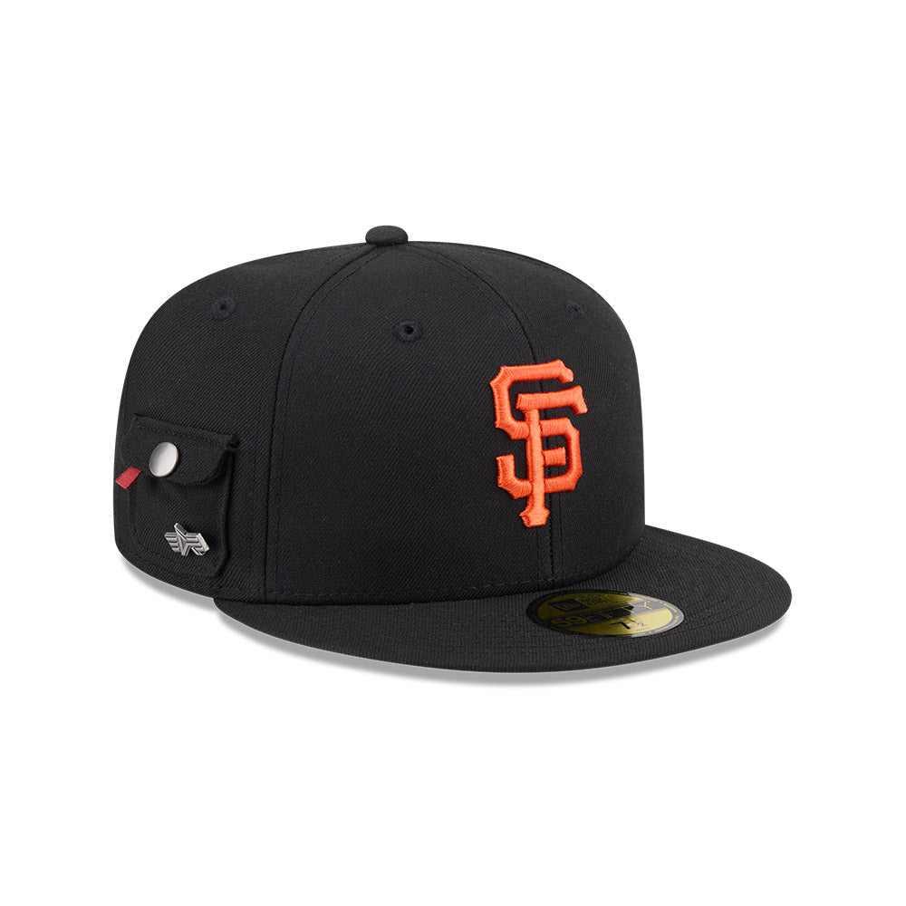 59FIFTY San Francisco Giants MLB x Alpha Industries Black Fitted