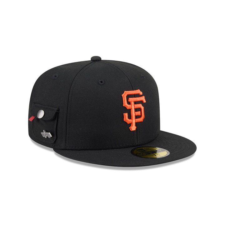 59FIFTY San Francisco Giants MLB x Alpha Industries Black Fitted