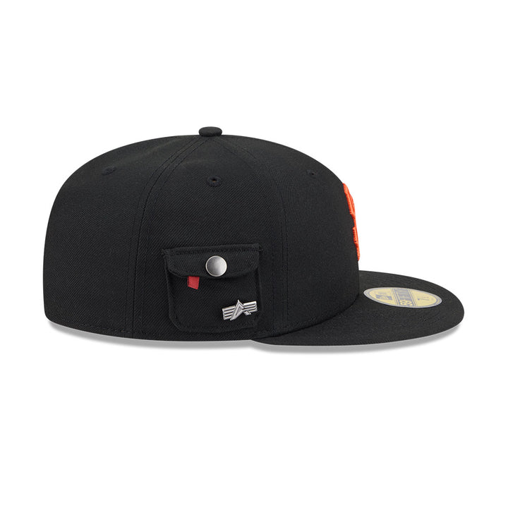 59FIFTY San Francisco Giants MLB x Alpha Industries Black Fitted