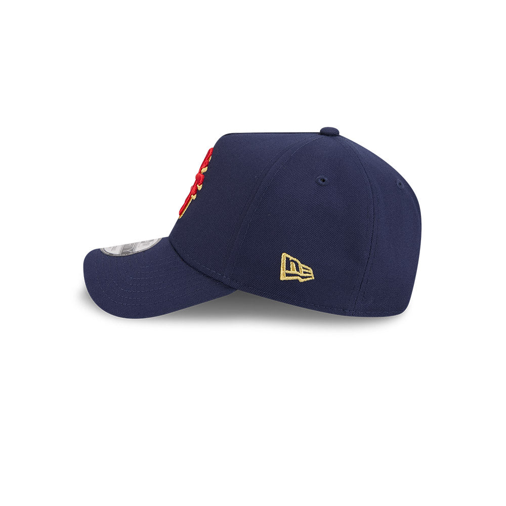 9FORTY A-Frame Japan World Baseball Classic Samurai Kanji Navy Snapback