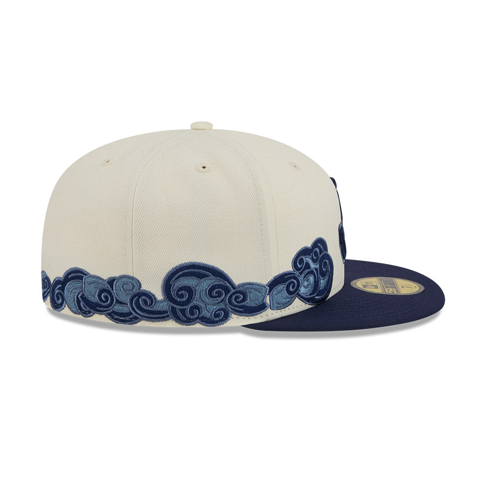 59FIFTY Japan World Baseball Classic Wave Chrome White Navy Fitted