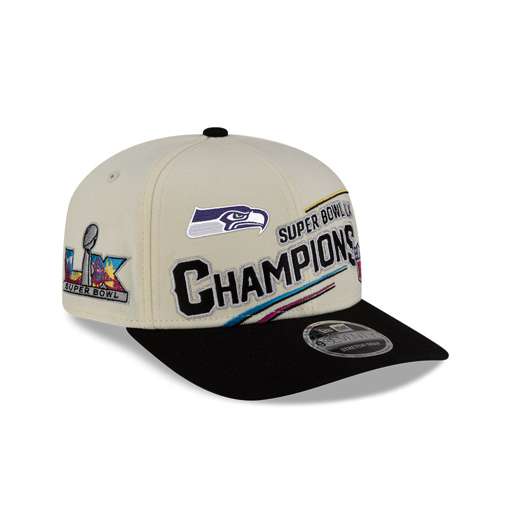 9SEVENTY Seattle Seahawks 2026 Super Bowl LX Champions Snapback