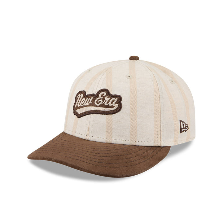 59FIFTY Low Profile New Era 59FIFTY® Day Vintage Stripe Linen Beige Fitted