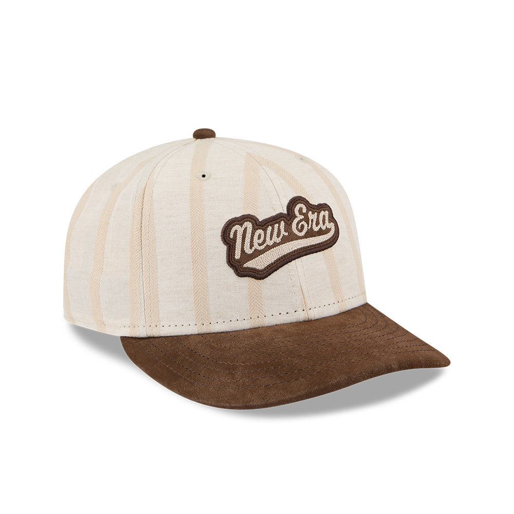 59FIFTY Low Profile New Era 59FIFTY® Day Vintage Stripe Linen Beige Fitted