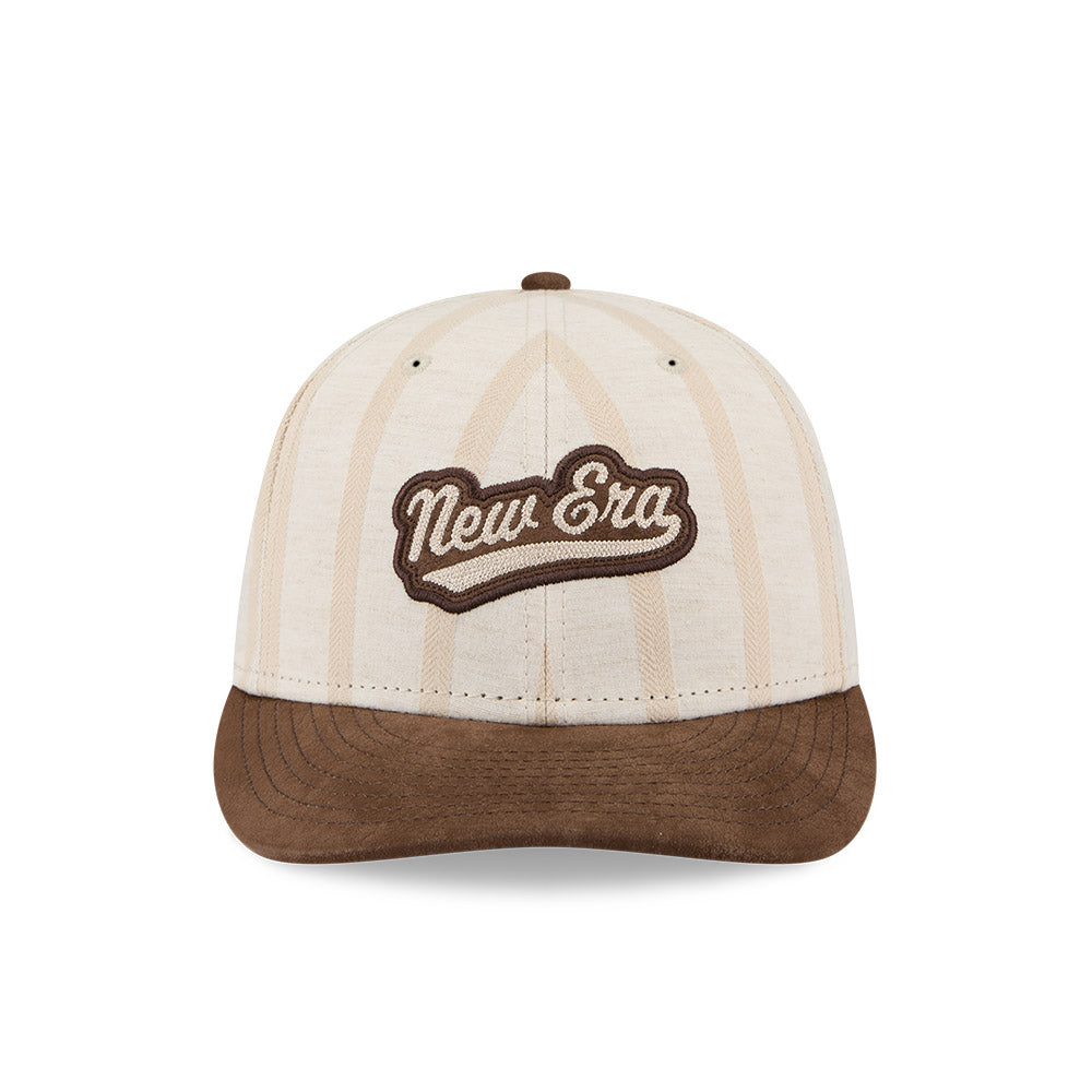 59FIFTY Low Profile New Era 59FIFTY® Day Vintage Stripe Linen Beige Fitted