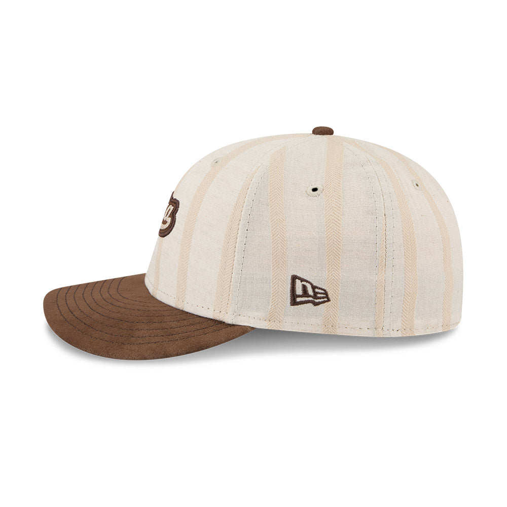 59FIFTY Low Profile New Era 59FIFTY® Day Vintage Stripe Linen Beige Fitted