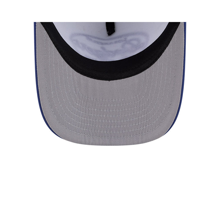 59FIFTY A-Frame Pre-Curved Trucker Los Angeles Dodgers 59FIFTY® Day 2-Tone Dark Royal Visor Chrome White Fitted