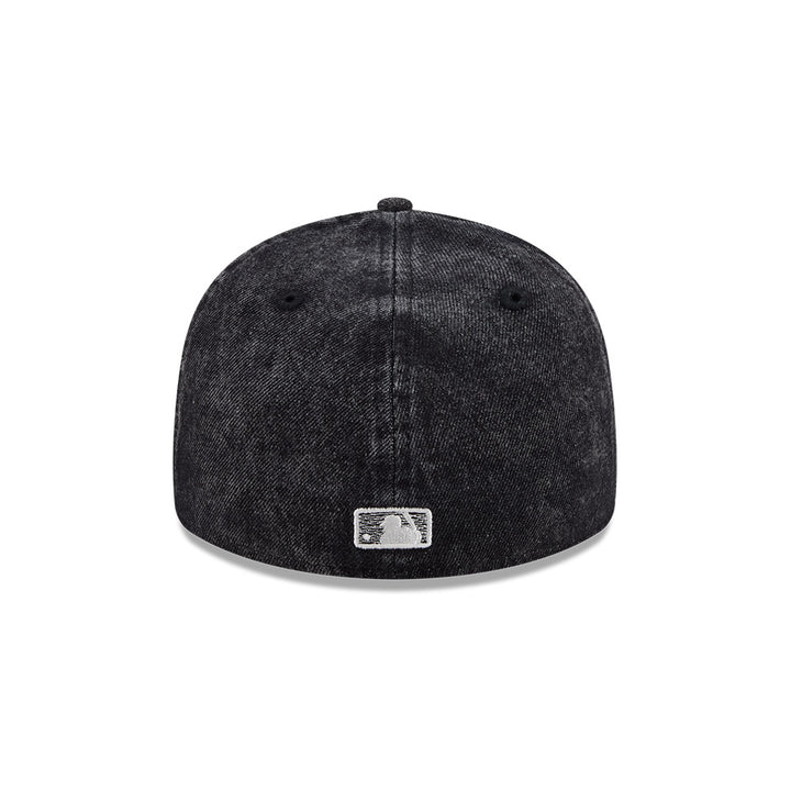 59FIFTY Low Profile Pre-Curved Los Angeles Dodgers 59FIFTY® Day Denim Black Fitted