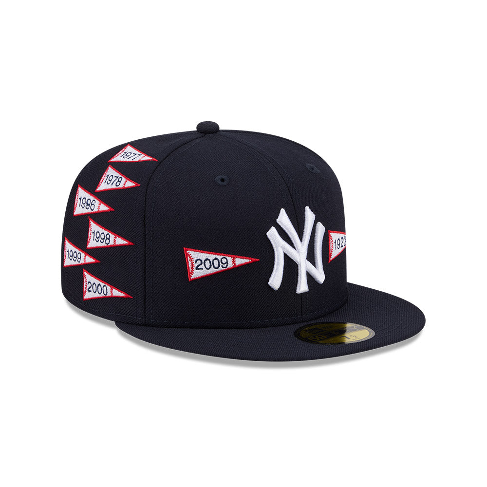 59FIFTY Spike Lee x New York Yankees x World Series Champions Pennants Wool Navy Fitted