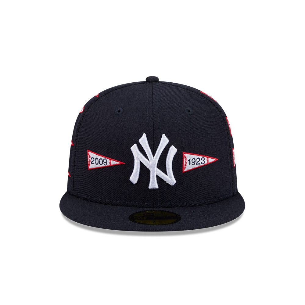 59FIFTY Spike Lee x New York Yankees x World Series Champions Pennants Wool Navy Fitted