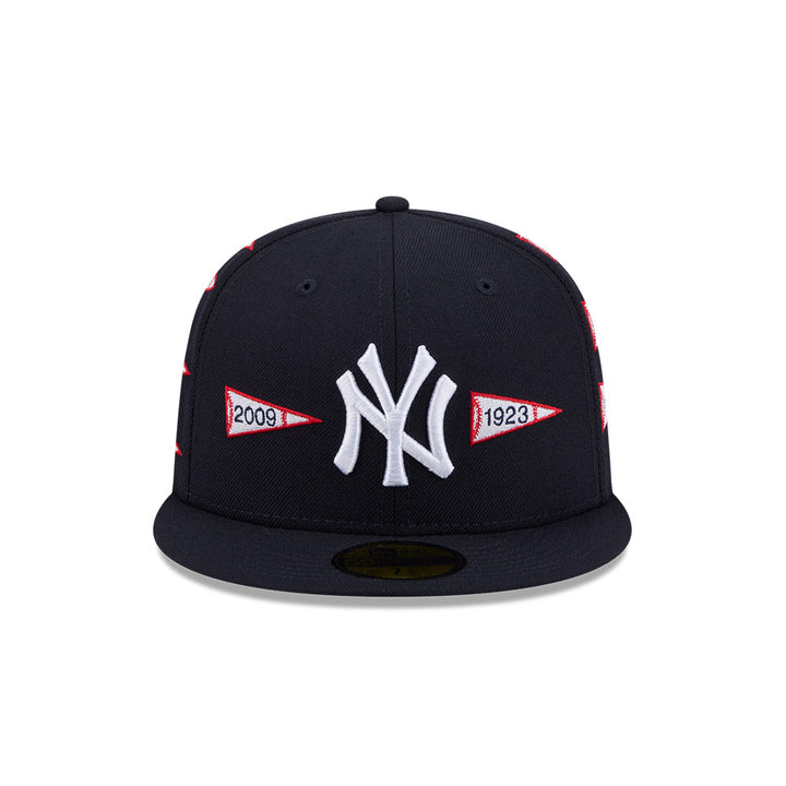 59FIFTY Spike Lee x New York Yankees x World Series Champions Pennants Wool Navy Fitted