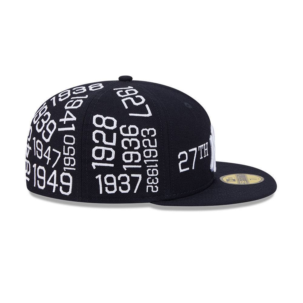 59FIFTY Spike Lee x New York Yankees x World Series Champions Years Wool Navy Fitted