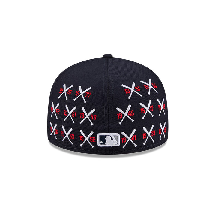 59FIFTY Spike Lee x New York Yankees x World Series Champions Mini Bats Wool Navy Fitted