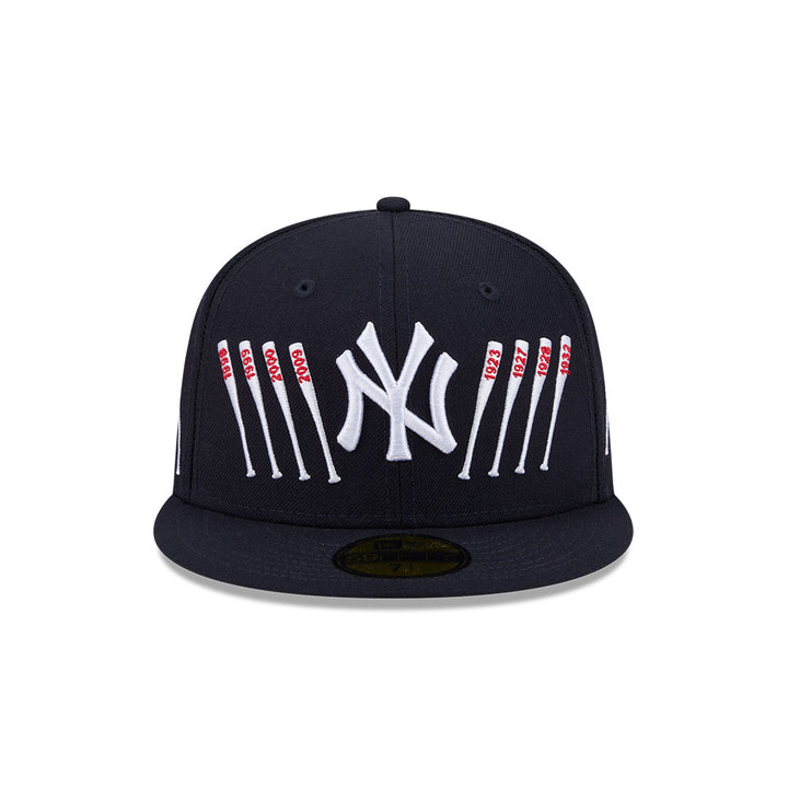 59FIFTY Spike Lee x New York Yankees x World Series Champions Bats Wool Navy Fitted