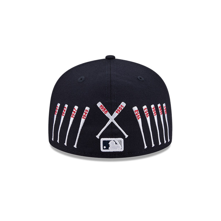 59FIFTY Spike Lee x New York Yankees x World Series Champions Bats Wool Navy Fitted