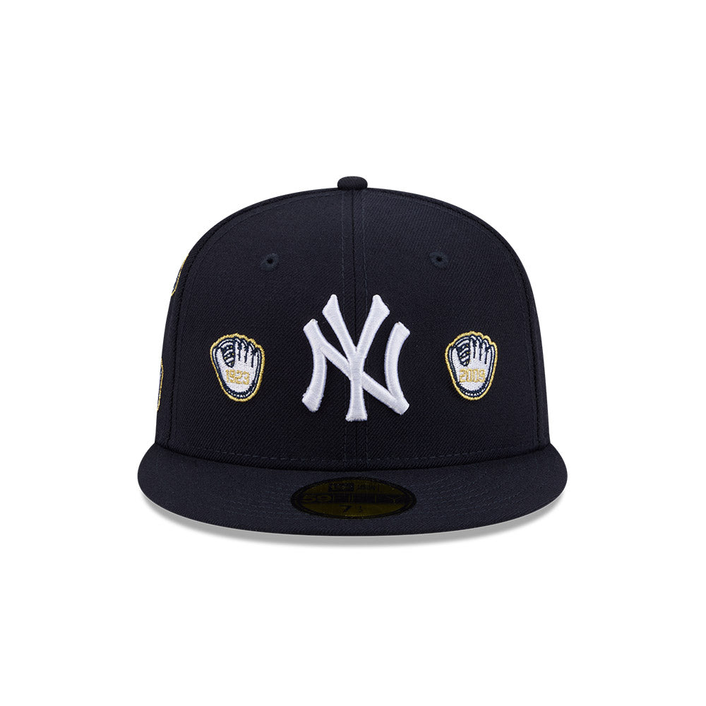 59FIFTY Spike Lee x New York Yankees x World Series Champions Gloves Wool Navy Fitted