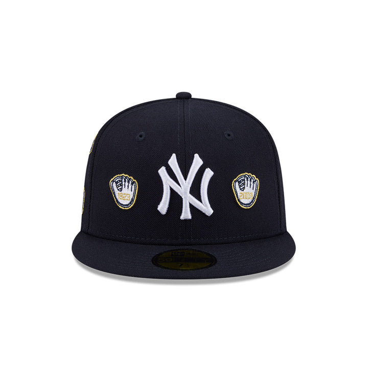 59FIFTY Spike Lee x New York Yankees x World Series Champions Gloves Wool Navy Fitted