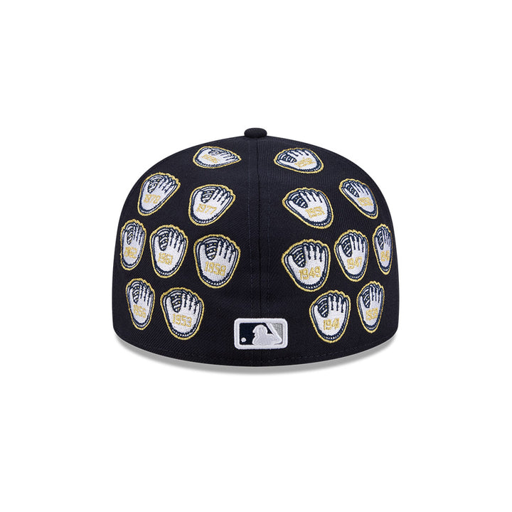 59FIFTY Spike Lee x New York Yankees x World Series Champions Gloves Wool Navy Fitted