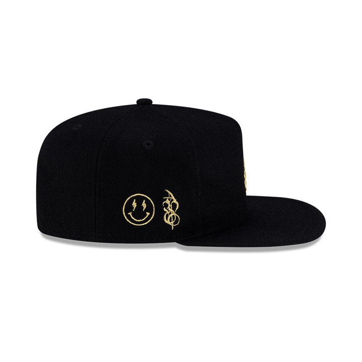 19TWENTY New Era X J Balvin &amp; Ryan Castro Omerta Balvin Black Snapback