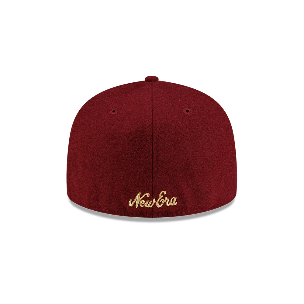 59FIFTY New Era X J Balvin &amp; Ryan Castro Omerta Balvin Maroon Fitted