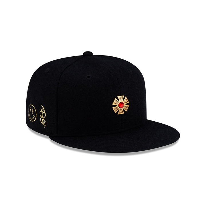 59FIFTY New Era X J Balvin &amp; Ryan Castro Omerta Balvin Black Fitted