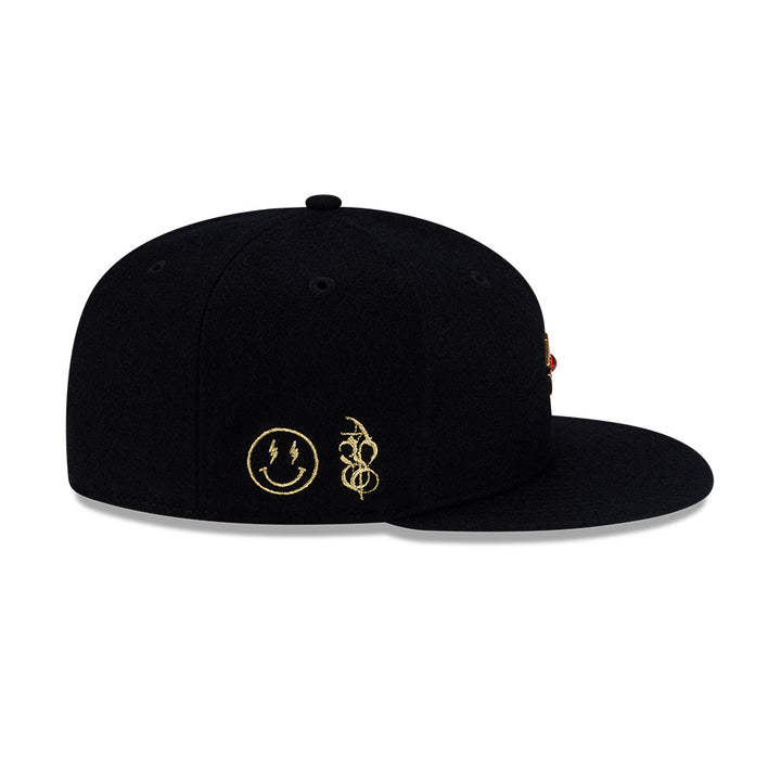 59FIFTY New Era X J Balvin &amp; Ryan Castro Omerta Balvin Black Fitted