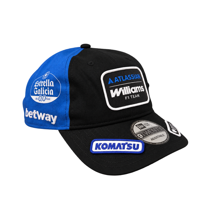 9TWENTY A-Frame Atlassian Williams F1 Team Black Adjustable