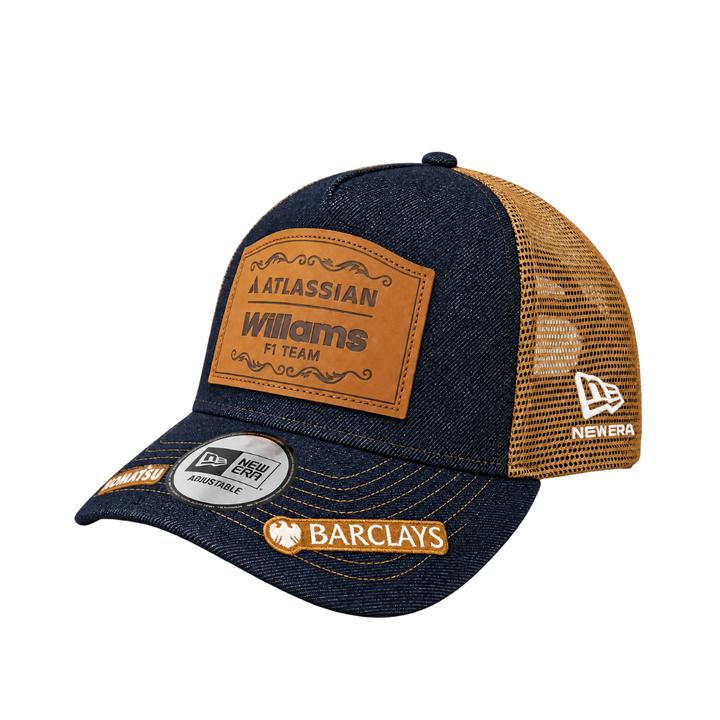 9FORTY E-Frame Trucker Atlassian Williams F1 Team Navy Adjustable
