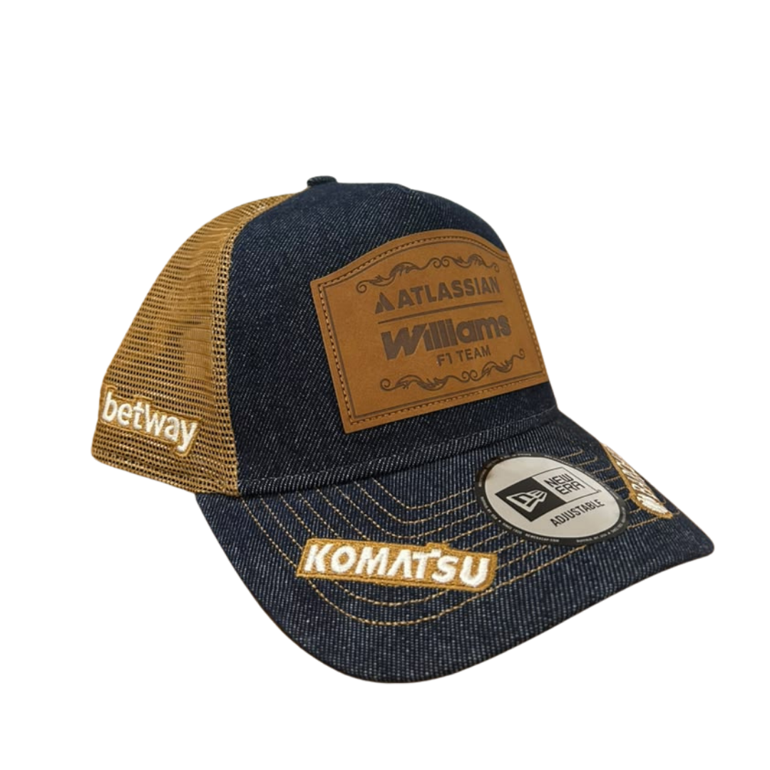 9FORTY E-Frame Trucker Atlassian Williams F1 Team Navy Adjustable