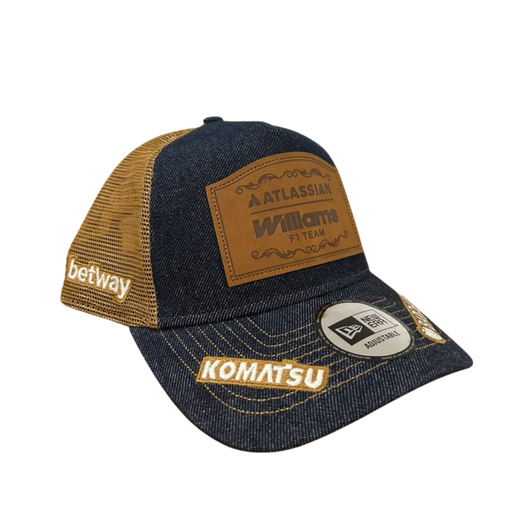 9FORTY E-Frame Trucker Atlassian Williams F1 Team Navy Adjustable