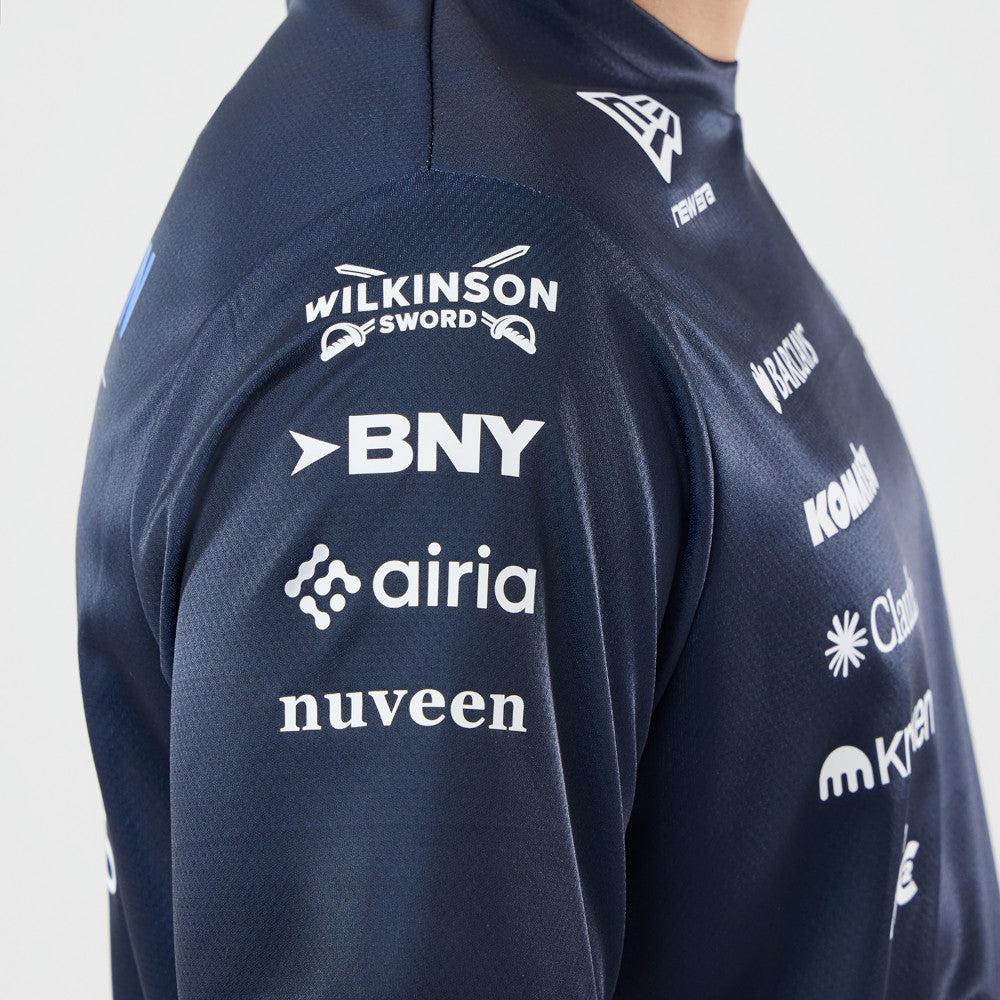 Atlassian Williams F1 Team Singapore Race Special Navy Short Sleeve T-Shirt