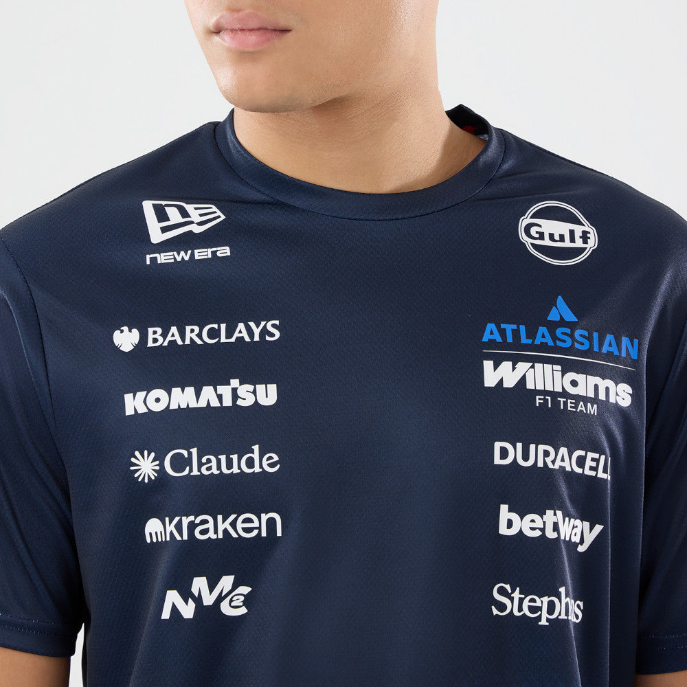 Atlassian Williams F1 Team Singapore Race Special Navy Short Sleeve T-Shirt