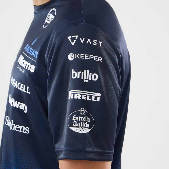 Atlassian Williams F1 Team Singapore Race Special Navy Short Sleeve T-Shirt
