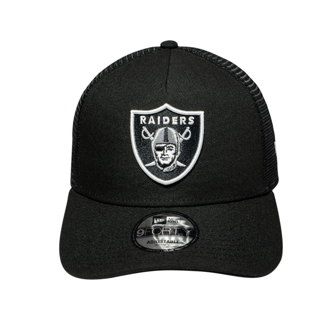9FORTY A-Frame Trucker Las Vegas Raiders Black Snapback