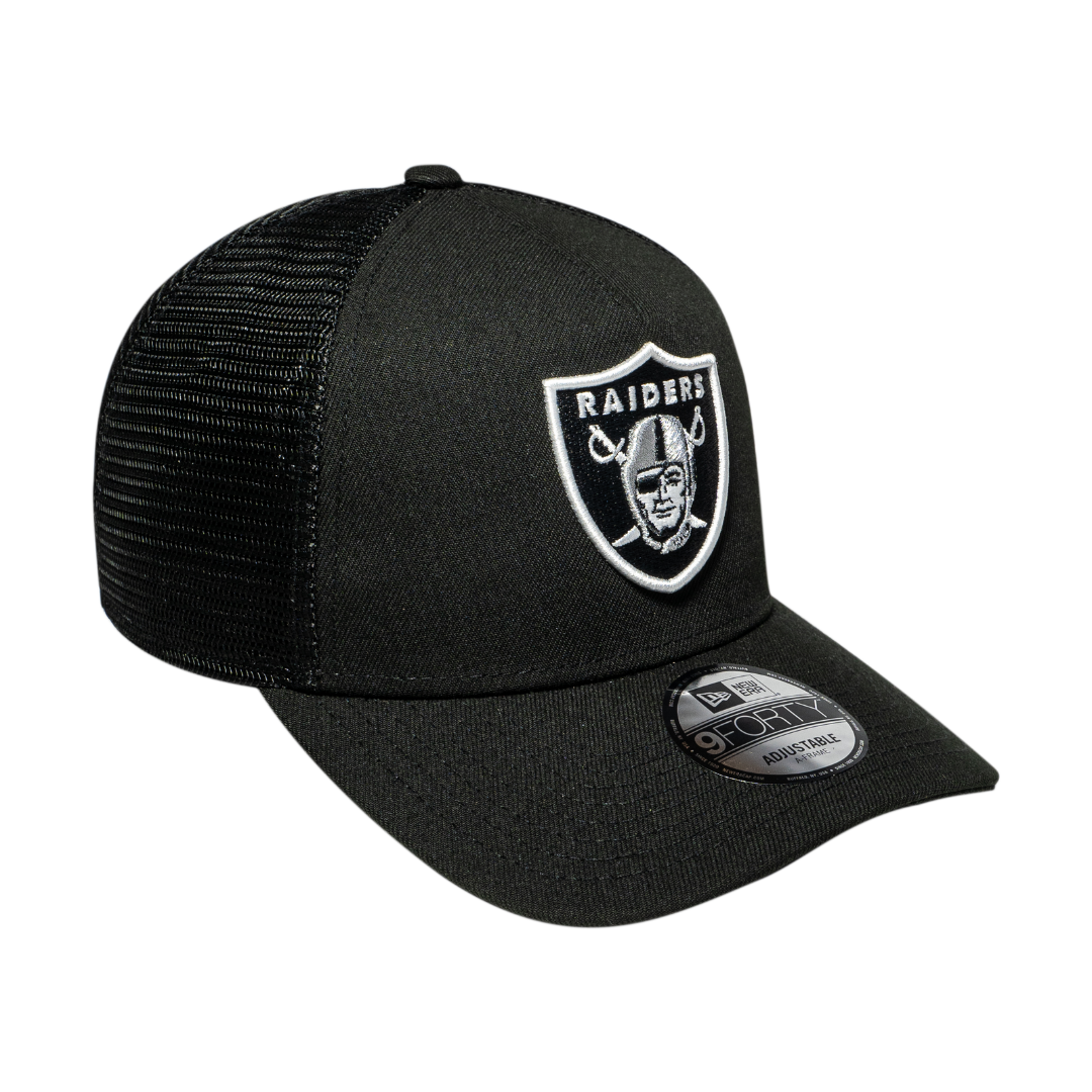 9FORTY A-Frame Trucker Las Vegas Raiders Black Snapback