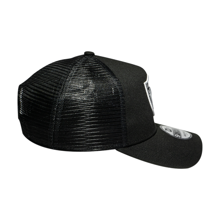 9FORTY A-Frame Trucker Las Vegas Raiders Black Snapback