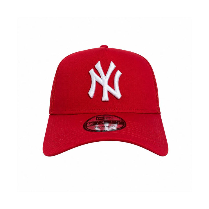 9FORTY A-Frame New York Yankees Scarlet Snapback
