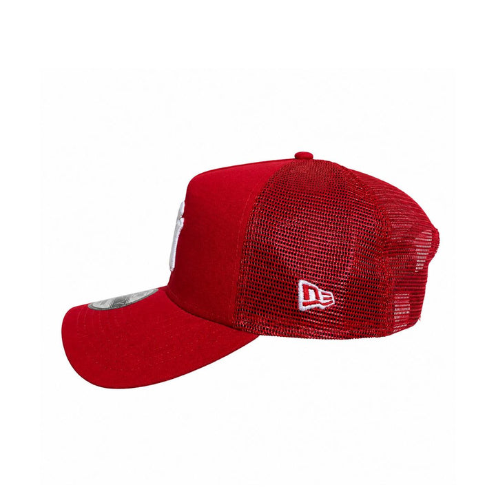 9FORTY A-Frame New York Yankees Scarlet Snapback