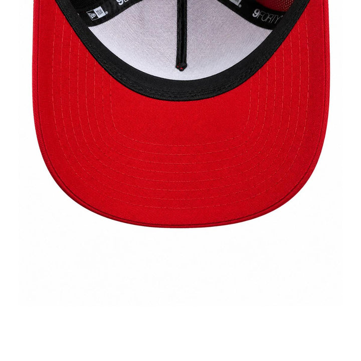 9FORTY A-Frame New York Yankees Scarlet Snapback