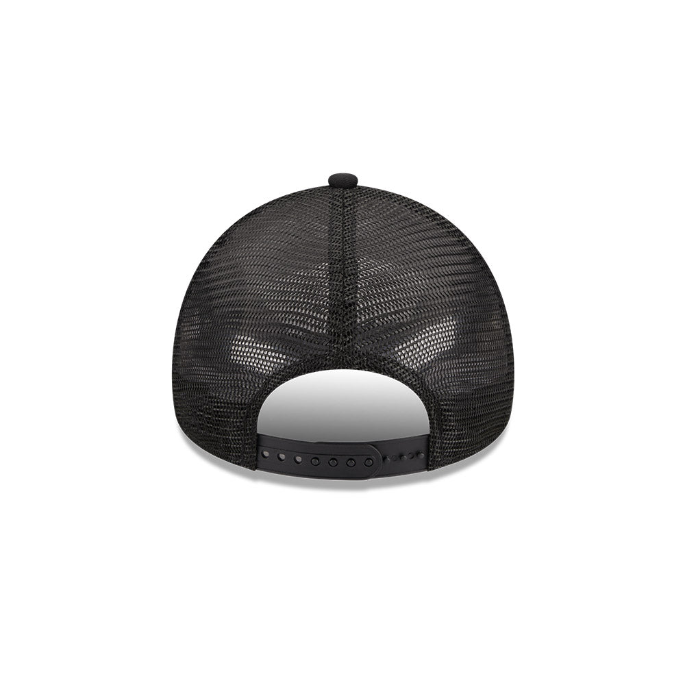 9FORTY A-Frame Trucker Chicago White Sox Black Snapback